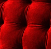  Mom's Moon  Soft Velvet Chair Pad/Chair Cushion for Rocking Chair /Office/ Home in Outdoor and Indoor /Resting on Floor Set of 1 ( 18 x 50 Inch Red ) -  Red, Velvet, Pack of1